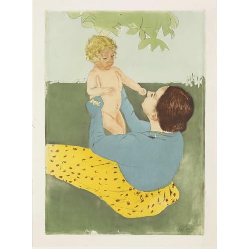 Cassatt – Sous le châtaignier impression giclée pour habiller un grand mur vide