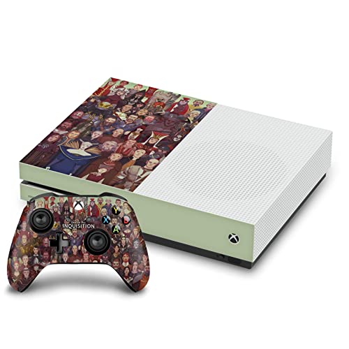Autocollant Dragon Age Xbox One S skin vinyle décoratif pour salon et espace gamer