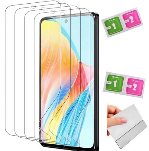 AILIKA - Edición de 4 películas de hidrogel compatible con Motorola Moto G60, resistente a los impactos, protege contra arañazos y grietas