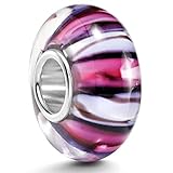 Material: Murano Glas | Hülse aus massivem 925 Sterling Silber inkl. Stempel