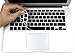 Produktbild MyGadget Tastaturschutz QWERTY [UK Layout] für Apple MacBook Air 13" & Pro Retina 13" 15" - Silikon Schutz Englische Tastatur Silikonschutz - Schwarz