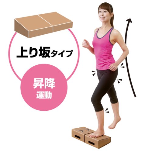 Amazon | 踏み台昇降 毎日動くん台! | アルファックス | ステップ・昇降台