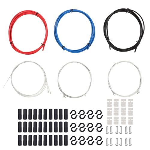 Bicycle Brake Hose Set Bike Brake Cable Kit Bicycle Brake Hose And Connection Insert Kit for Mountain Road Folding Small Wheel Bikes