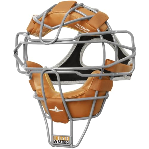 All-Star FM25 LMX Hollow Steel Traditional Baseball Catcher\'s Mask - Superior Protection and Classic Design - Thumbnail 2