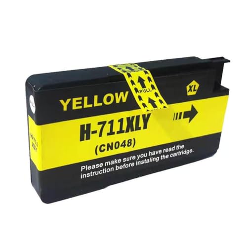 Cartouche 711 XL jaune haute précision pour série T520