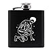 Petacas - Petaca Negra Mate De 3 Oz, Patrón De Figura De Flagon Portátil, Mini Botella De Alcohol De Whisky, Regalo Para Hombre, Para Acampar Al Aire Libre, Senderismo Y Fiesta, Patrón 23, Peta