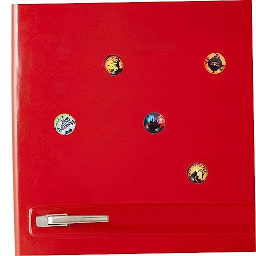 Aimants Halloween 50 pièces cabochons flatback ronds pour frigo - 8