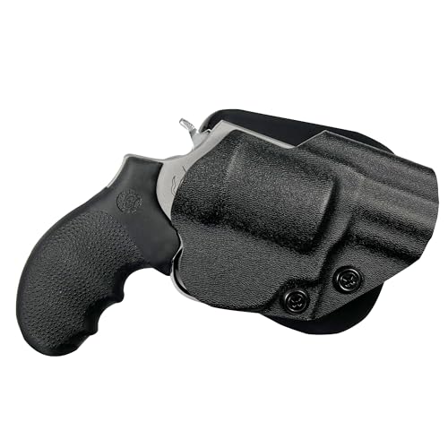 OWB Paddle Holster - Outside the Waistband fits Taurus 856 2'' (Black, Right)