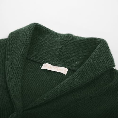 Image of Belle Poque Women Vintage Cardigan Sweater Shawl Lapel Button Down Sweater Outwear Coat