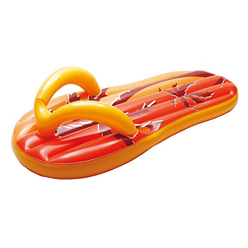 Blue Wave Tropical Flip Flop Inflatable Pool Float, 71"