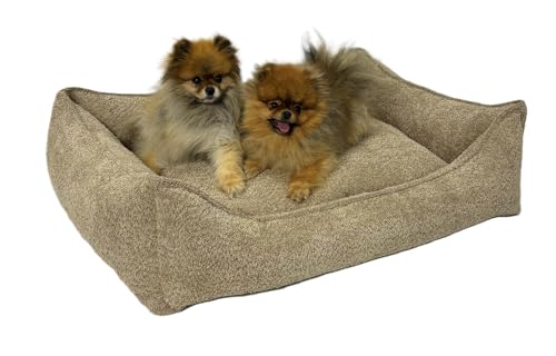 Leo4dog. Divano Boucle cuccia per cani cuscino per cani divano per cani. Rivestimento sfoderabile e lavabile. (Antilope, L 100x80) Leo4dog. Divano Boucle cuccia per cani cuscino per cani divano per cani. Rivestimento sfoderabile e lavabile. (Antilope, L 100x80)