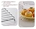 3-Pack Stainless Steel Trivets for Hot Pots and Pans – Metal Pot Holder Set for Kitchen Counter & Dining Table with Round & Square Designs, Compatible with All Stainless Steel Cookware Sets (Mixed)