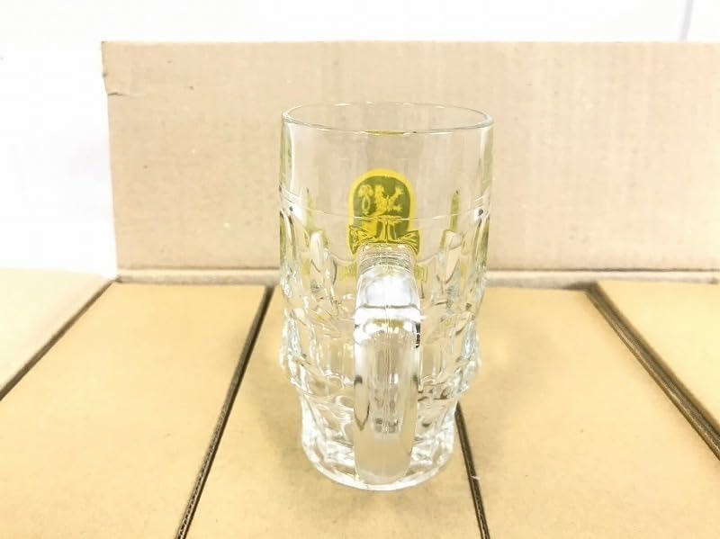 LOWEN BRAU ◎ レーベンブロイ  ビールジョッキ　新品　24個 Amazon.co.jp: 米軍放出品 ビールジョッキ 24個 360ml コップ