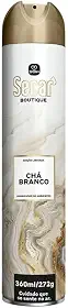 ODORIZADOR DE AMBIENTES SECAR BOUTIQUE CHA BRANCO 360ML