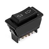 uxcell DC 12V Momentary 5 Pins DPDT Power Window Master Switch for Auto Car