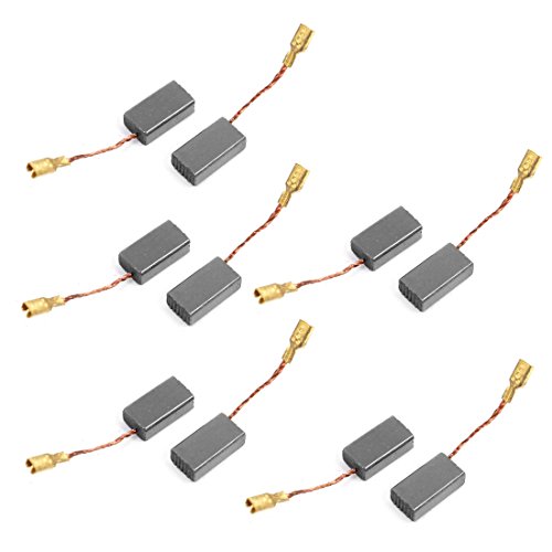uxcell Power Tool 15mm x 8mm x 5mm 6-100 Carbon Motor Brushes 10pcs
