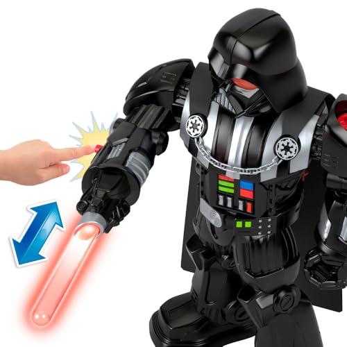 Fisher-Price Imaginext Star Wars Darth Vader Bot 2+ Ft Tall Toy, Lights Sounds & Stormtrooper Metal Character Key for Kids Ages 3+ Years by Fisher-Price - Image 6