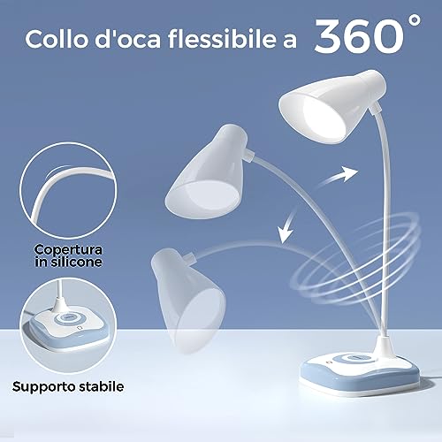 Gobikey-Lampada-da-Scrivania-da-Tavolo-Touch-Control-Ricaricabile-con-3-Luminosita-senza-Fili-Lampada-LED-Luce-Calda-alla-Base