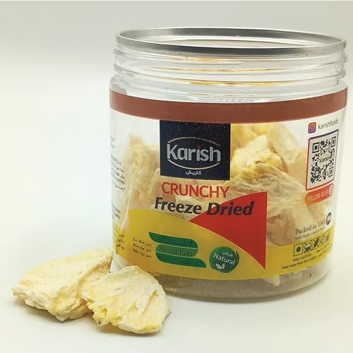 Karish Crunchy Bites Freeze Dried pineapple | Dried Fruit | No Added Sugar, Great healthy Snack