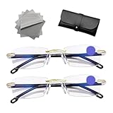 Clarit-y Blue Glasses,Blue Ease Glasses,Automatic Adjustment Eye Glass Auto Focus for Women/Men,Intelligent Blue Light Prevention Blocking Computer Eyewear,Blue Prevention Presbyopia Eyewear (2)