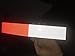 STARREY Reflective Tape Red White 1/2 in X 17 FT Waterproof Self Adhesive Trailer Safety Caution Reflector Conspicuity Tape for Trucks Cars