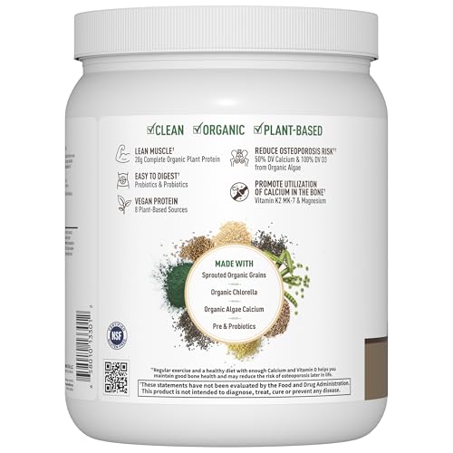 Garden of Life Functional Protein Bone Strength, Chocolate Brownie Flavor - image 3