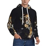 Style polyvalent : poignets et ourlet élastiques, ainsi qu'une capuche avec cordon de serrage, le rendent adapté pour un usage quotidien, le shopping, les voyages ou la détente à la maison. Polyvalent et adapté pour diverses occasions.