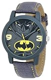 Batman Kids' BAT9041 Grey Canvas Batman Strap Watch
