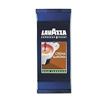 Lavazza Espresso Pt. Crema E Aroma ، كبسولات إسبريسو ، بني ، حزمة القيمة ، ممزوجة ومحمصة في إيطاليا ، مشوية متوسطة مكثفة ذات جسم قوي ونكهة طويلة الأمد ، عبوة من 100