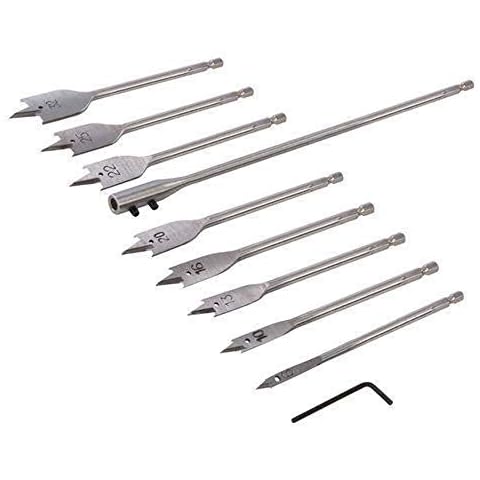 Jeu de mèches plates Silverline 481937 Cover