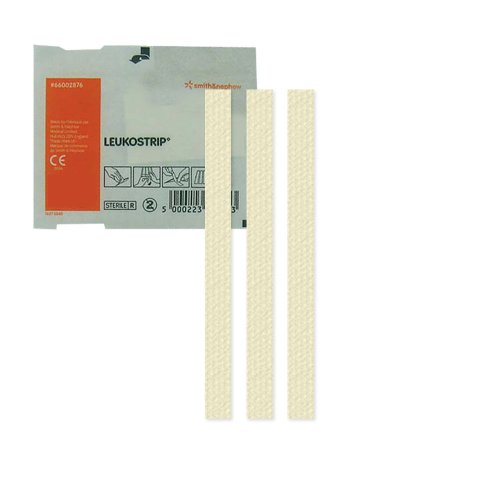 Tira sutura adhesiva 6.4x76 leukostrip 150 uds