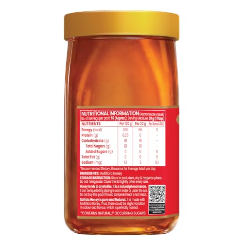 Saffola Store Saffola Honey Active Pure Honey - Image 3