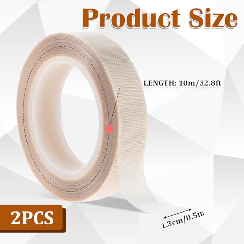 Image of 2 Rolls 1 /2 Inch x 33 Feet Drawer Slide Tape, Low Friction Tape Squeak Resistant, Abrasion Resistant Glide Tapes, Surface Protection Tapes for Wood, Cabinet, Curtain, Furniture, White