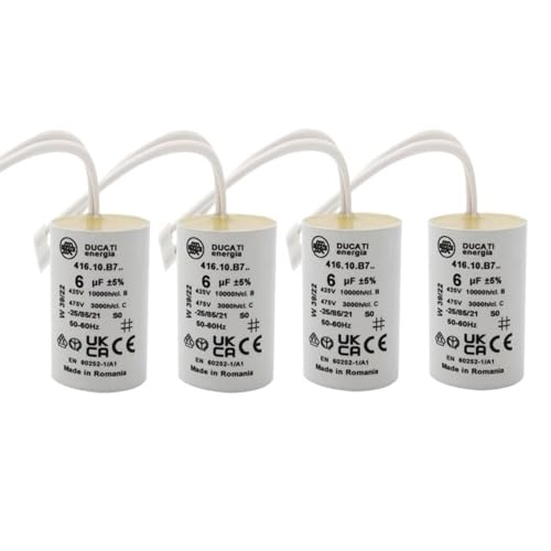 Condensateur volet roulant Bubendorff en panne ? Lot de 4 pièces 6 uF 450V pour réparer