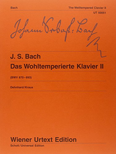 Wohltemperierte Klavier 2 Piano (Wiener Urtext)