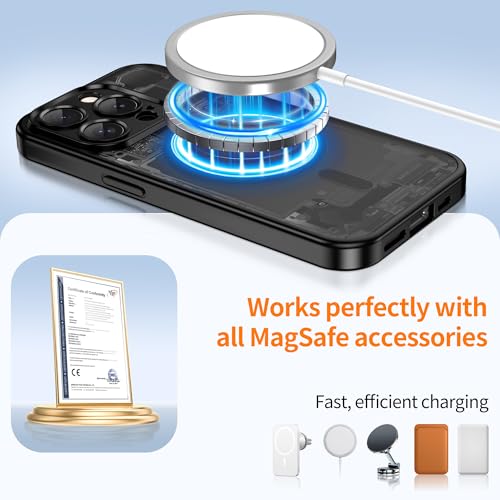 Coque antichoc iPhone 15 Pro Max robuste fine magsafe cordon protège écran rigide
