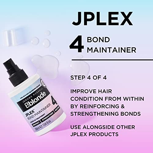 Jerome Russell Bblonde JPLEX 4 Bond Maintainer, Hair Treatment to Protect, Strengthen & Restore Damaged Hair - Image 2