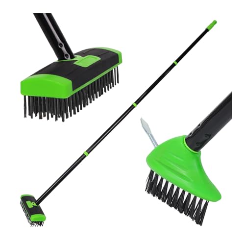 Brosse anti-mauvaises herbes pour ponts en bois et terrasses pour nettoyer vos espaces de vie