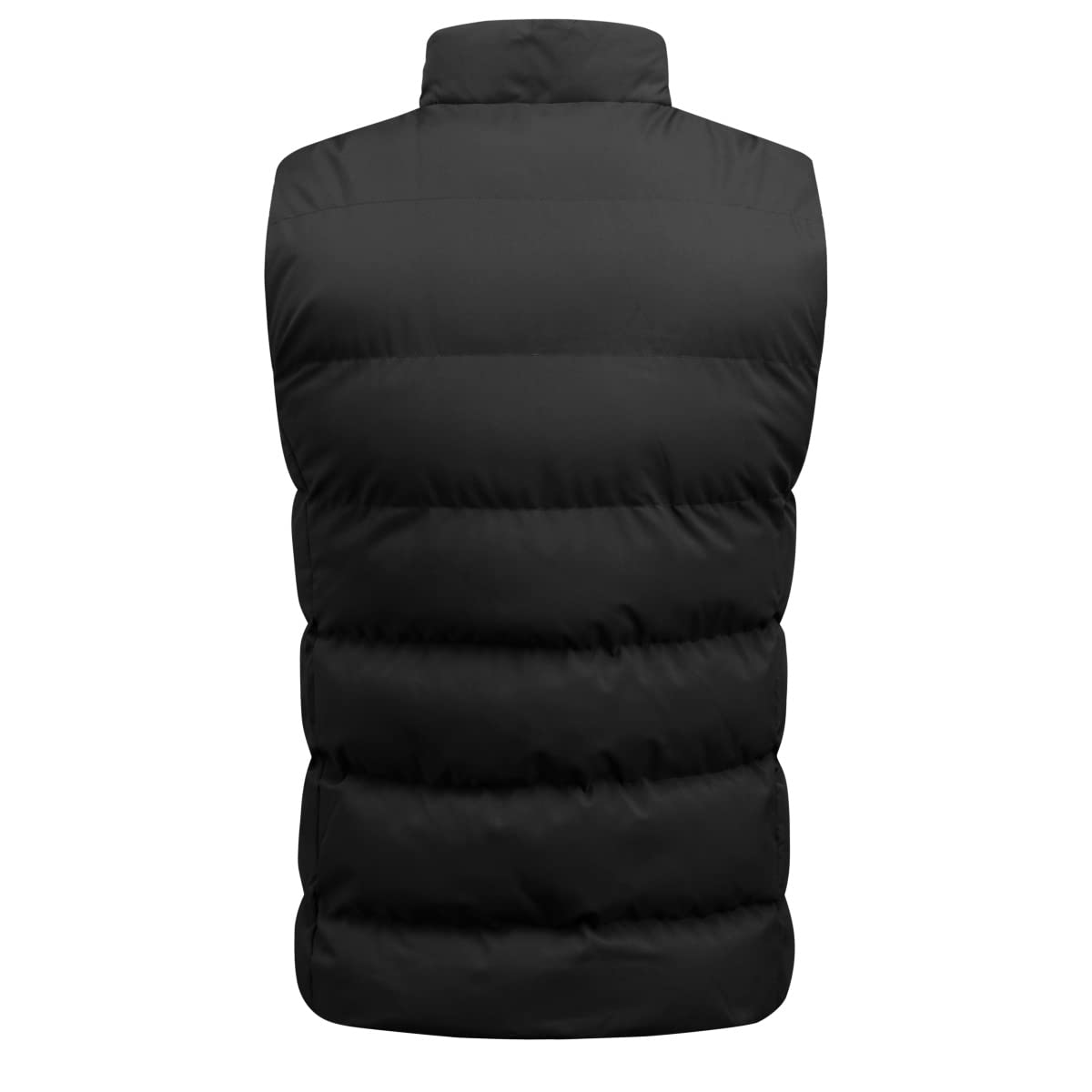 YOUTHUP Herren Steppweste Winter Freizeit Wärme Ärmellose Sportweste | Stehkragen, Leichte, Reißverschluss, Regular Fit, Warm bequem, Winterweste für Freizeit Outdoor