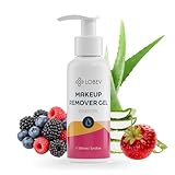 LOBEY Gesichtsreinigungsgel – Sanftes Reinigungsmittel für Empfindliche Haut – Entfernt Make-up & Sonnencreme – Mit Aloe Vera, Panthenol & Fruchtextrakten – Nicht Komedogen & Natürlich (100 ml)