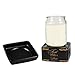 Elanze Designs Faith Hope Love Ceramic Stoneware Electric 2 in 1 Jar Candle and Wax and Oil Warmer