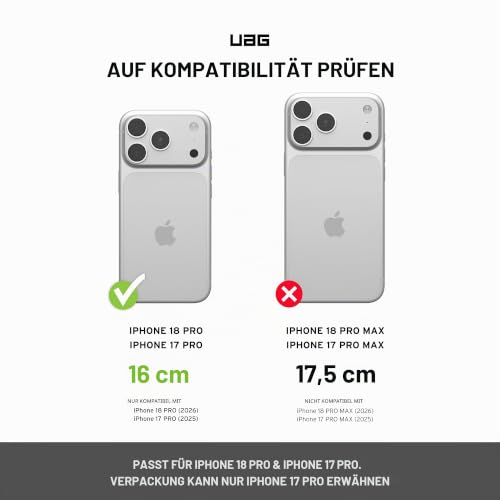 URBAN ARMOR GEAR Plyo MS iPhone 18 Pro / 17 Pro Hülle – Ansicht 2