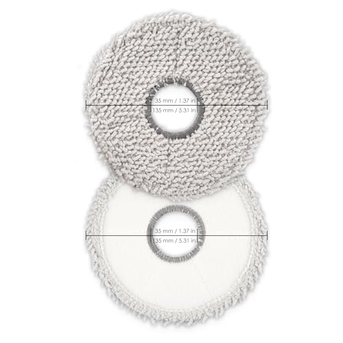 (10 Stück) Wischpads für ECOVACS DEEBOT T30 Pro Max/ T30 Pro Omni/ T30S/ T30S Combo/ X5 Pro Omni/ X2 Omni/ X2 Pro/ T20 Omni/ X1 Omni/ X1 PRO Omni/ X1 PLUS/ T10 Omni/ T10 Turbo / M12 Pro+/ X1 Turbo