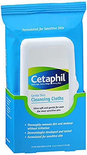 Cetaphil Ultra Soft & Gentle Skin Cleansing Cloths 25 Ea (Pack of 1)
