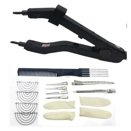 Extension de cheveux kératine connecteurs 210°C contre la casse