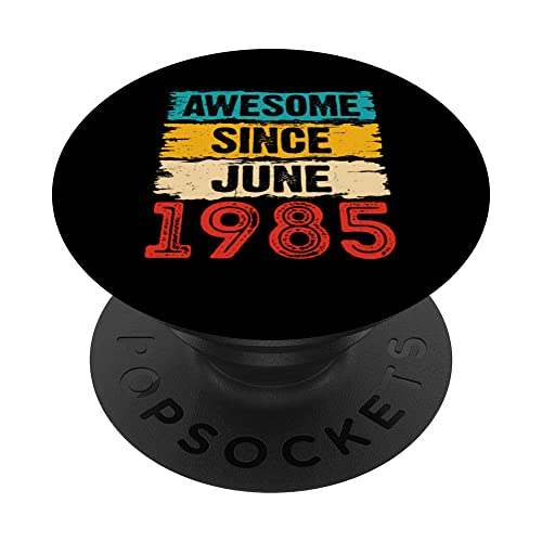 Regalos de cumpleaños 38 años impresionantes desde junio de 1985 PopSockets PopGrip Intercambiable
