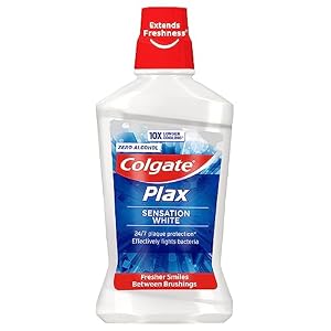 Colgate Mouthwash 500ml Plax Whitening