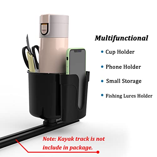 Huntury Multifunctional Kayak Cup Holder, Phone Holder, Fishing Tool