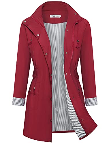 Amazon.com: Twinklady Rain Jacket Women Windbreaker Striped