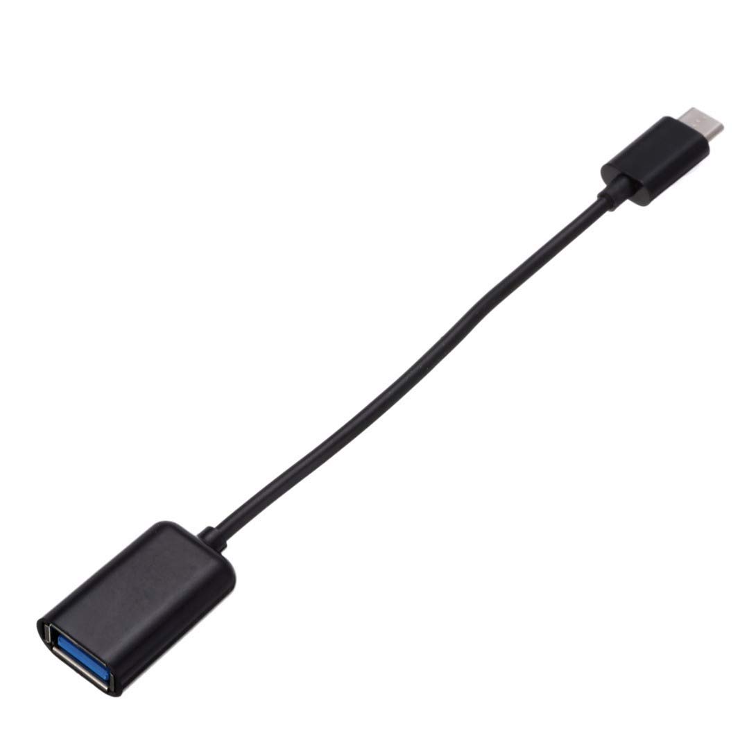 TECHGEAR USB-C OTG Adapterkabel – USB-C Auf USB-A, 15 Cm, Kompatibel Mit Fire Tablets & Geräten Mit USB-C
